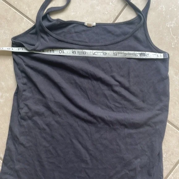 J Crew L tank top charcoal - Picture 5 of 8